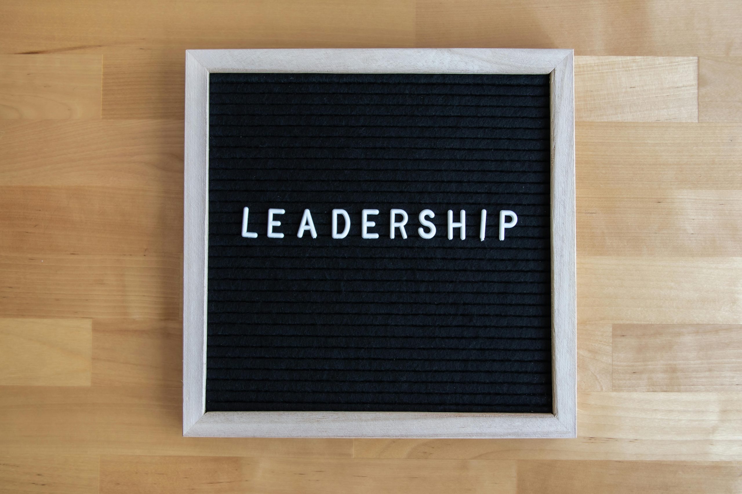 A White and Black Text Board